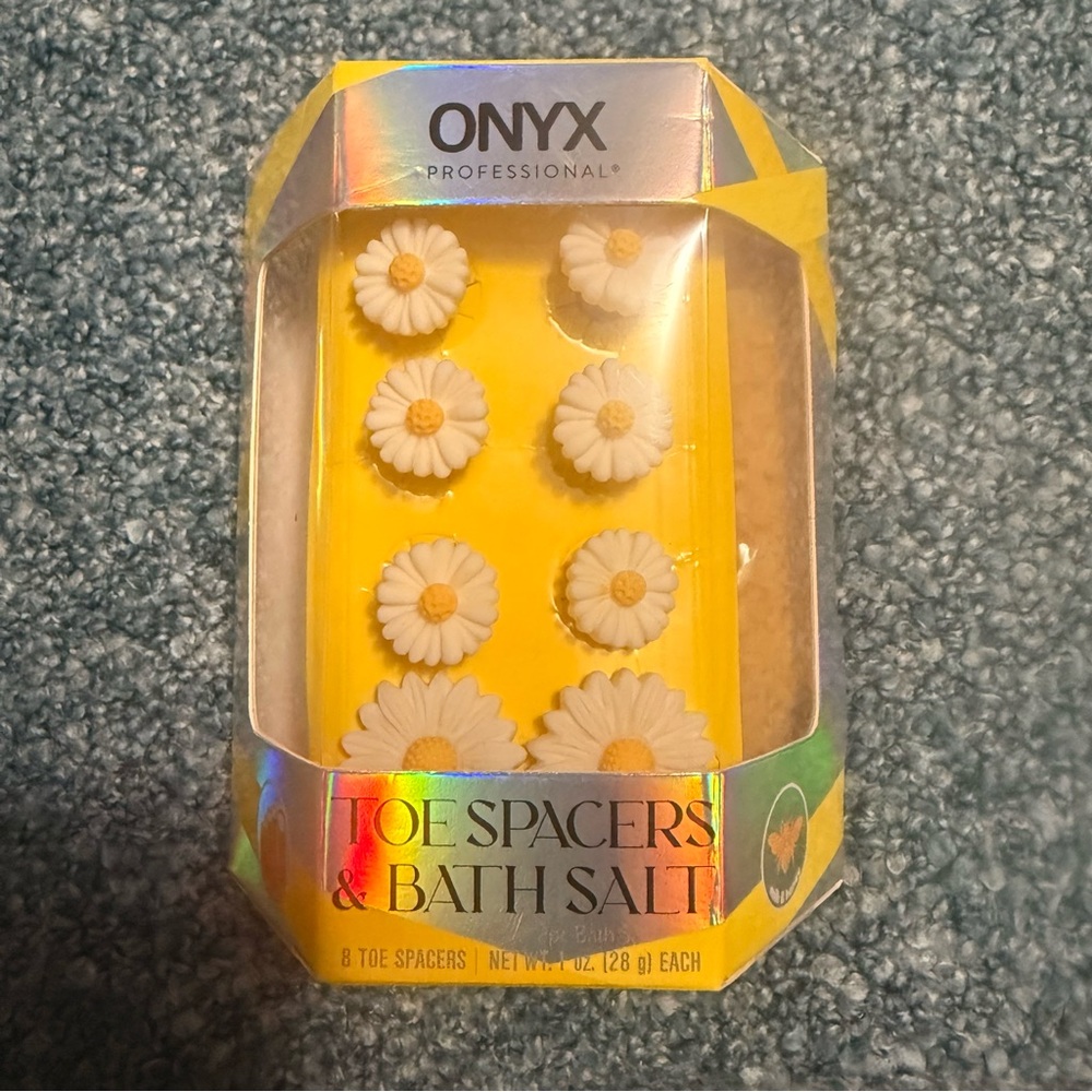 ONYX Yellow & White Daisy Toe Spacers